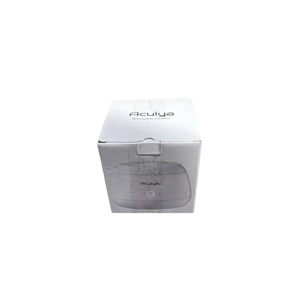 Aculya Black Ultrasonic Cleaner NIB Retainer Denture Jewelry Pod Machine